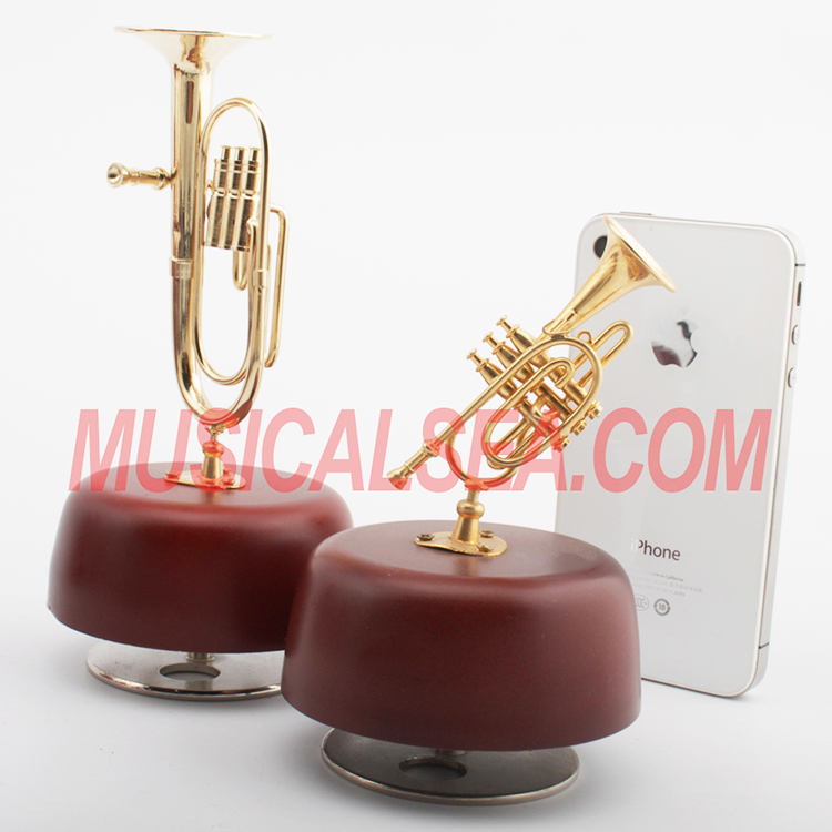 Wholesale miniature metallic euphonium music 
